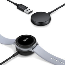 Cable cargador inalámbrico oficial Samsung Galaxy Watch USB-A en negro segunda mano  Embacar hacia Argentina