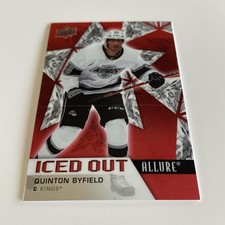 NHL Card-Quinton Byfield-Iced Out-Allure 2021-22-Kings, usado comprar usado  Enviando para Brazil