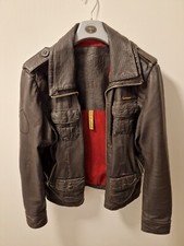 Superdry mens leather for sale  DUMBARTON