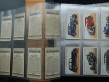cigarette cards cars for sale cigarette cards cars for sale MELTON MOWBRAY