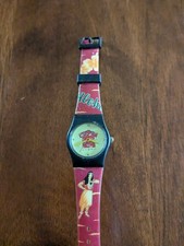 Antigo relógio de pulso solto pendurado camisa havaiana 7" não testado veja fotos JDF1 comprar usado  Enviando para Brazil