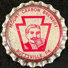 Usado, CONE DE CORTIÇA BÁVARA TOPO DE LATA DE CERVEJA TAMPA DE GARRAFA MONTAGEM CARBONO POTTSVILLE PENNSYLVANIA comprar usado  Enviando para Brazil