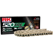Corrente de vedação RK 520 XRE Series XW 120 elos dourada comprar usado  Enviando para Brazil