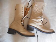 Bottes cuir beige d'occasion  Lodève