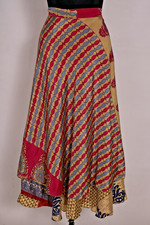 Saia de verão estilo cigano reversível praia feita à mão de sari de seda indiano vintage, usado comprar usado Saia de verão estilo cigano reversível praia feita à mão de sari de seda indiano vintage, usado comprar usado  Enviando para Brazil