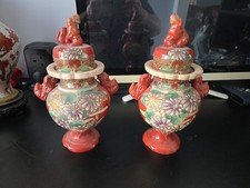 Pair japanese satsuma for sale  PRESTON