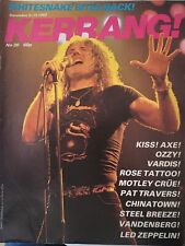 Kerrang issue dec for sale  SKEGNESS