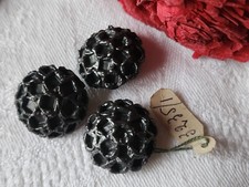 Trio boutons vintage d'occasion Trio boutons vintage d'occasion  Senozan