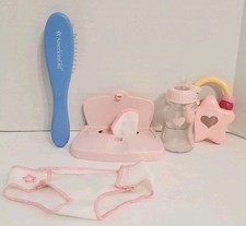 Usado, Escova chocalho fralda caixa limpador garrafa acessórios bebê Bitty American Girl comprar usado  Enviando para Brazil
