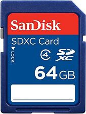 Cartão de memória flash SanDisk 64GB SD SDXC classe 4 câmera 64 G SDSDB-064G comprar usado  Enviando para Brazil