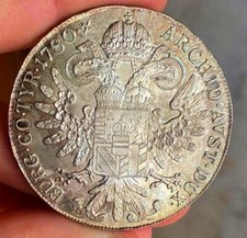 Austria tallero 1780 usato  Portici