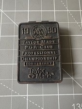 Antigo Distintivo/clipe de competidor do campeonato profissional de clube PGA feito pela Taylor 1990 comprar usado  Enviando para Brazil