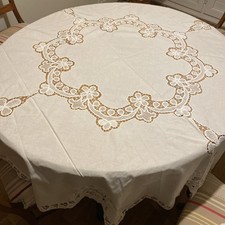 Linge ancien nappe d'occasion  Villefranche-sur-Saône