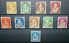 1908 allegorica helvetia usato  Vicenza