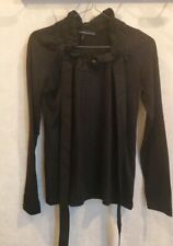 Blouse noire manches d'occasion  Bourg-de-Thizy