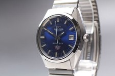 Technos T5G0334 Relógio Vintage Automático Céu Azul NOS Japão Masculino Frete Grátis, usado comprar usado  Enviando para Brazil