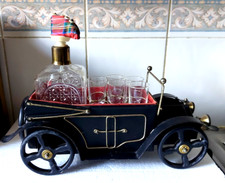 Vintage decanter glasses for sale  BRAINTREE