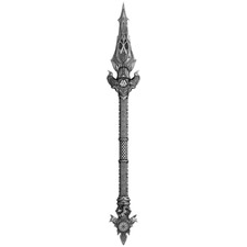 Lanza Gungnir Odins plata envejecida 2025 2 OZ de colección de solo 540 segunda mano  Embacar hacia Mexico