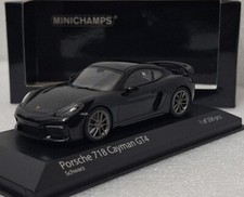 Porsche 718 Cayman GT4 2020 Preto 1:43 Minihcamps 410067601 SUPER RARO!! (6) comprar usado  Enviando para Brazil