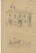 Kirche festung bleistift gebraucht kaufen  Wasserburg a.Inn