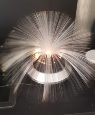 Lampe fibre vintage d'occasion  Vizille
