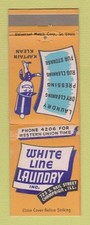 Usado, Capa Matchbook - White Line Laundry Champaign IL comprar usado  Enviando para Brazil