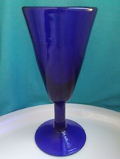 Vase kelch blau gebraucht kaufen  München