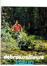 Feuille publicitaire debroussa d'occasion  Porcelette