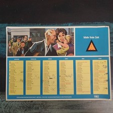 Kalender 1962 metall gebraucht kaufen  Hohen Neuendorf