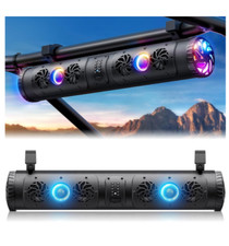 Barra de som para carrinho de golfe com luzes RGB e Bluetooth 5.1 estéreo | 27" à prova d'água-OB comprar usado Barra de som para carrinho de golfe com luzes RGB e Bluetooth 5.1 estéreo | 27" à prova d'água-OB comprar usado  Enviando para Brazil