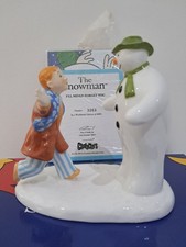 Coalport snowman never for sale  WIGAN