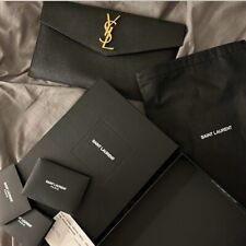 Ysl black clutch for sale  REDDITCH