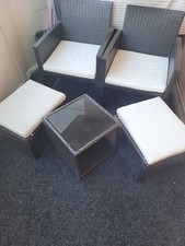 Rattan sitzgruppe tisch gebraucht kaufen  Berlin