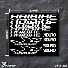 Sticker haibike bianco usato  Spedire a Italy
