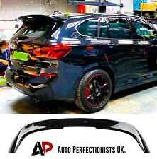 BMW X1 F48 X1M preto brilhante teto traseiro spoiler bota asa lábio kit corpo 2015+ comprar usado  Enviando para Brazil