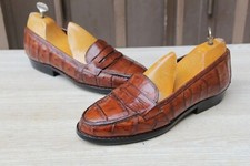 Chaussure mocassin cuir d'occasion  Lagny-sur-Marne