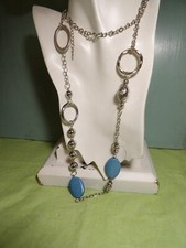 Silver tone long for sale  Leesburg