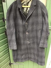 mens tweed overcoat for sale  FARNHAM