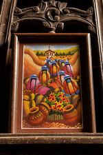 Peruvian village framed for sale  USA