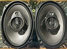 Usado, Par de dos altavoces coaxiales de 3 vías máximo para automóvil Pioneer TS-A6966R 6" X 9" 420 vatios segunda mano  Embacar hacia Argentina