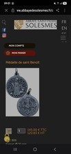 Medaille saint benoît d'occasion Medaille saint benoît d'occasion  Merville