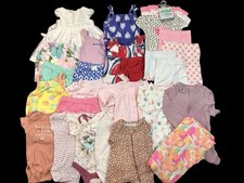 Lote de roupas de verão 26 peças para bebês recém-nascidos meninas tamanho novo na caixa, usado comprar usado  Enviando para Brazil