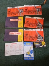 Meccano instruction books for sale  WELLS