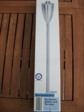 Edelstahl gartenfackel konisch gebraucht kaufen  Köln