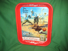 1996 BANDEJA DE SERVIR METAL - FLOCOS DE MILHO KELLOGG'S - "REDDY'S SLIDE TO HOME PLATE" comprar usado  Enviando para Brazil