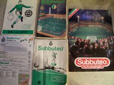 Subbuteo catalogues 1985 usato  Italia