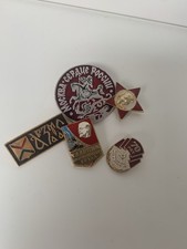 Soviet era pins for sale  SWINDON