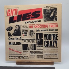 Guns N Roses GN’R Lies UNCENSORED Vinyl Record Album LP DMM Deadwax comprar usado  Enviando para Brazil