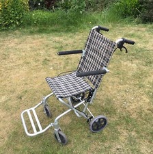 Wheelchair folding lightweight for sale  BURTON-ON-TRENT