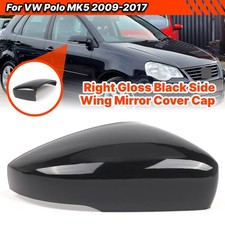Destro Calotta Specchio Retrovisore  Nero Lucido Per VW Polo MK5 2009-2017 comprar usado  Enviando para Brazil